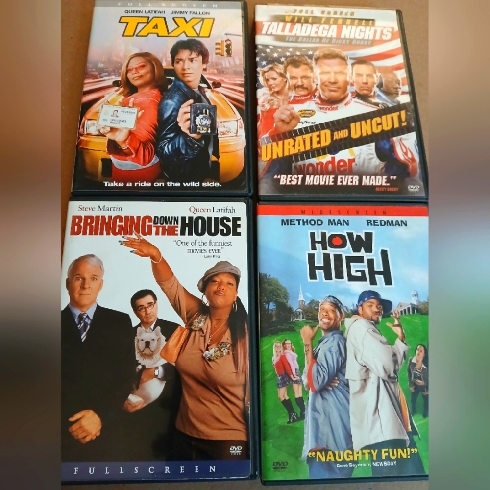 Set of 4 Comedy DVDs